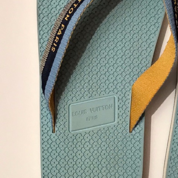 Vintage Men's Louis Vuitton Thong Flip Flops - Picture 4 of 7